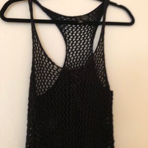 H&M Mesh Racerback Midi Beach Coverup